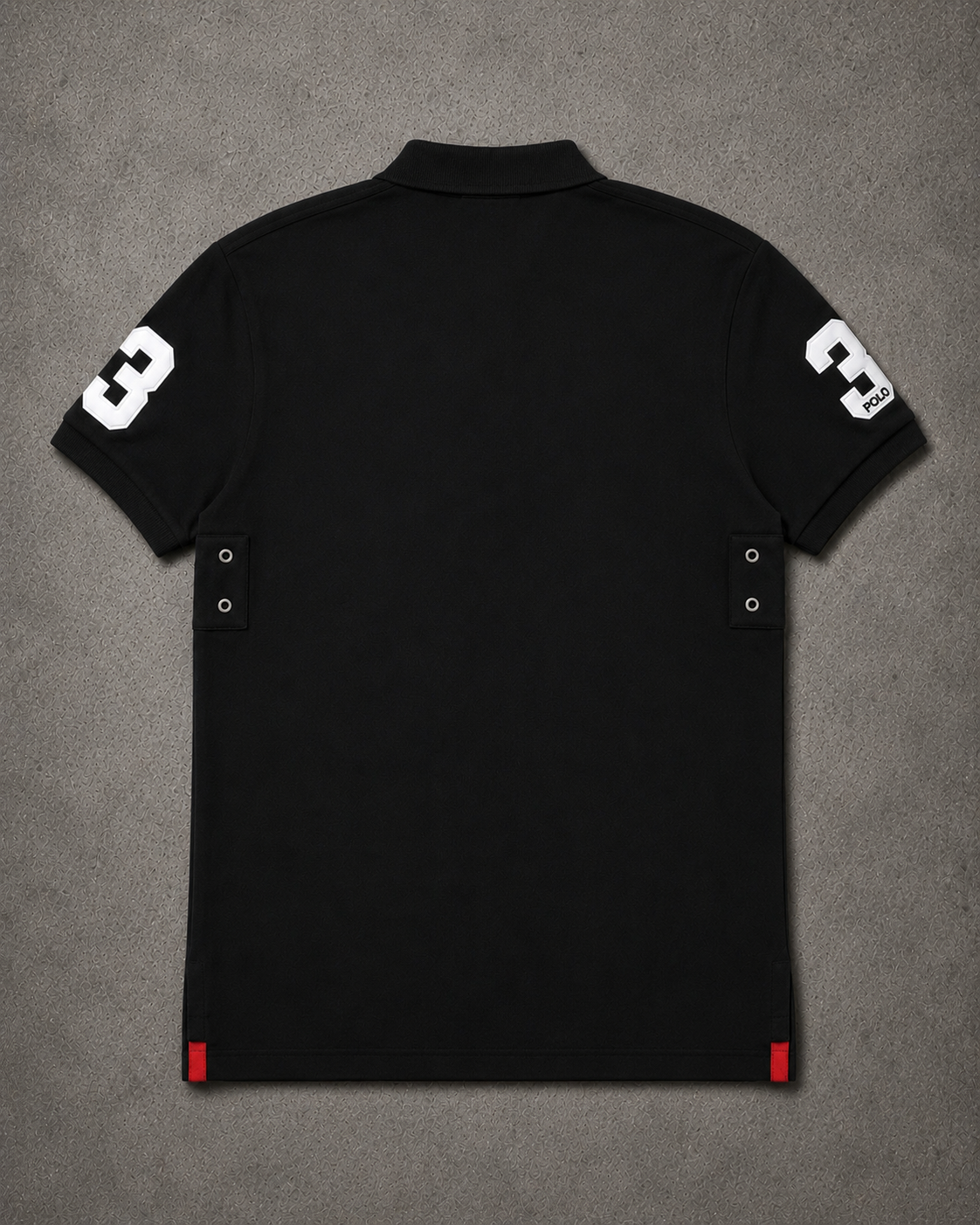 Chicago Black polo back photo