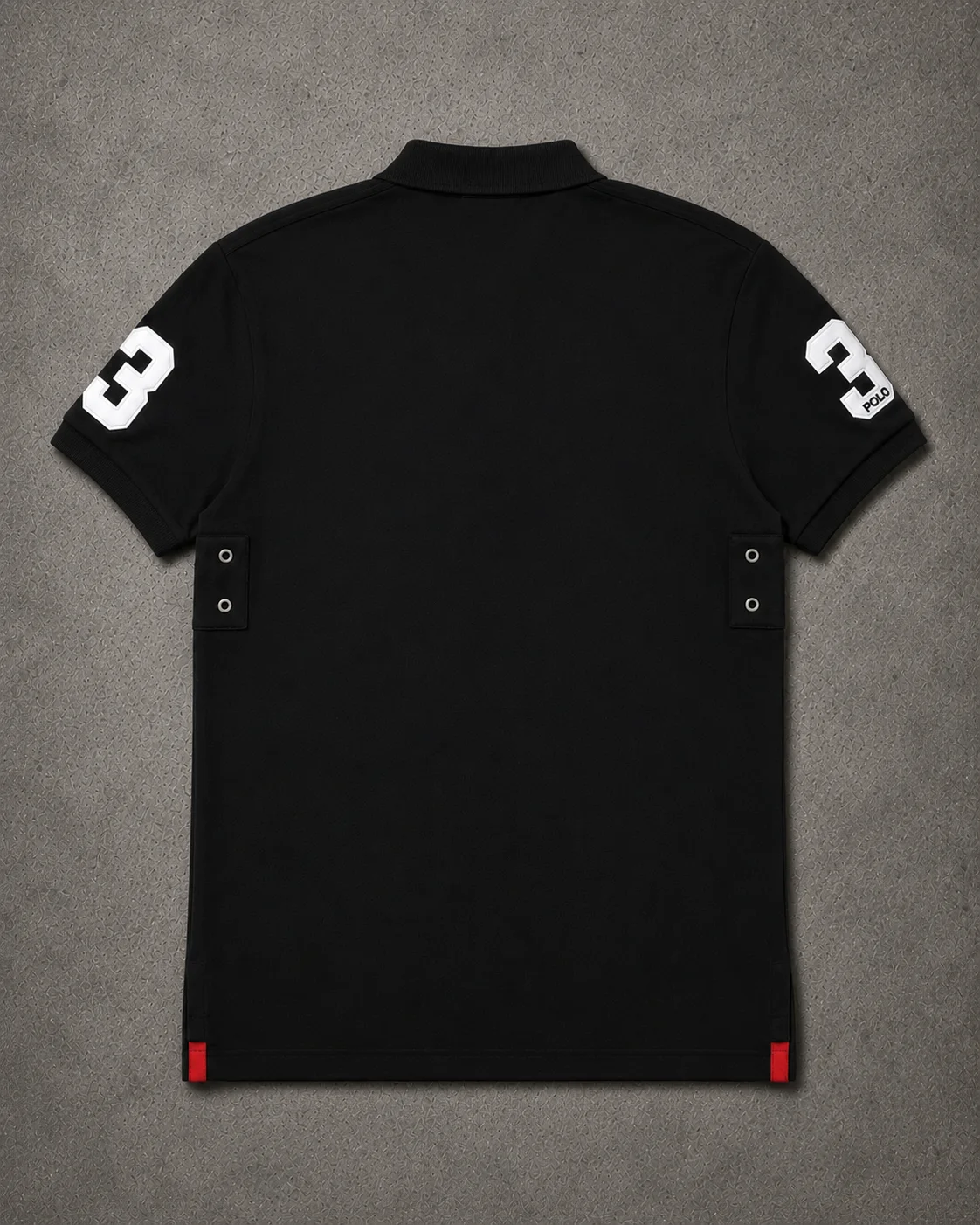 Chicago Black polo back photo