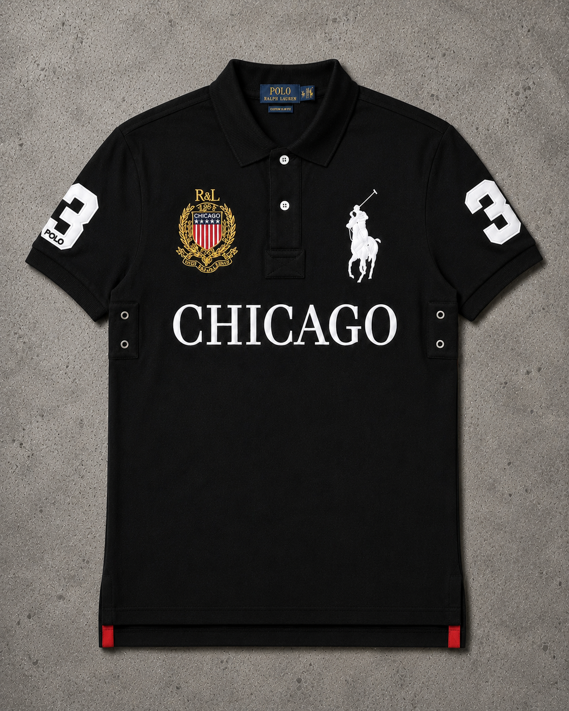 Chicago Black polo photo