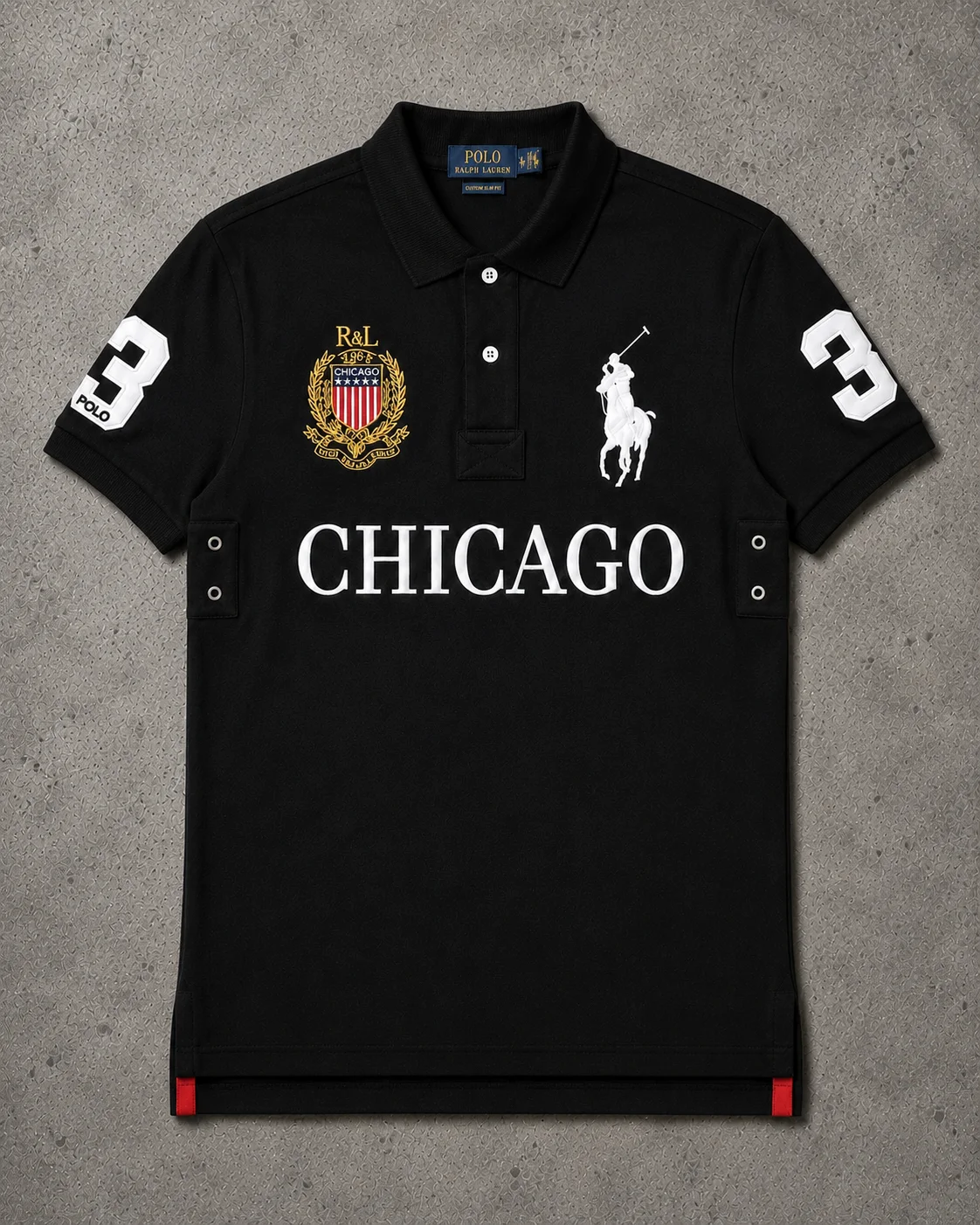 Chicago Black polo photo