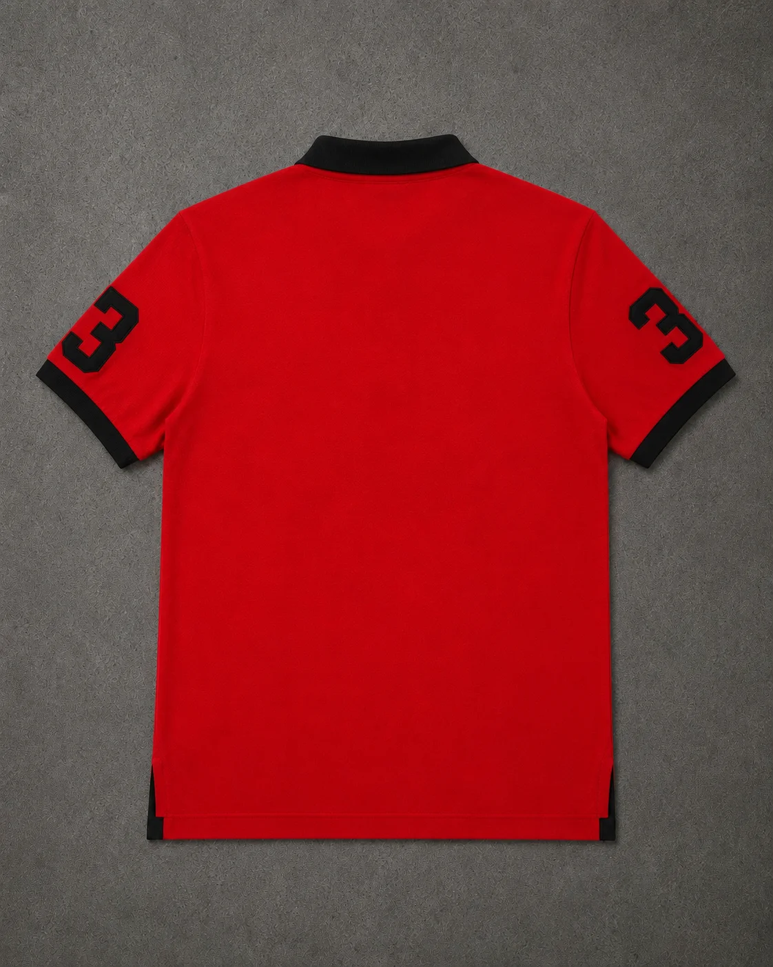 Chicago Red polo back photo