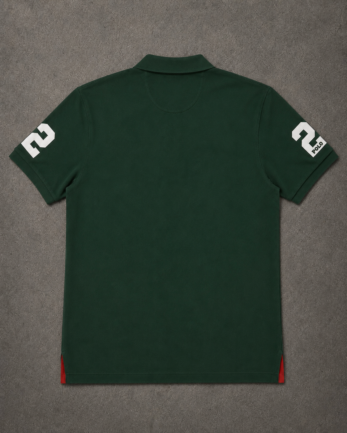 London Green polo back photo