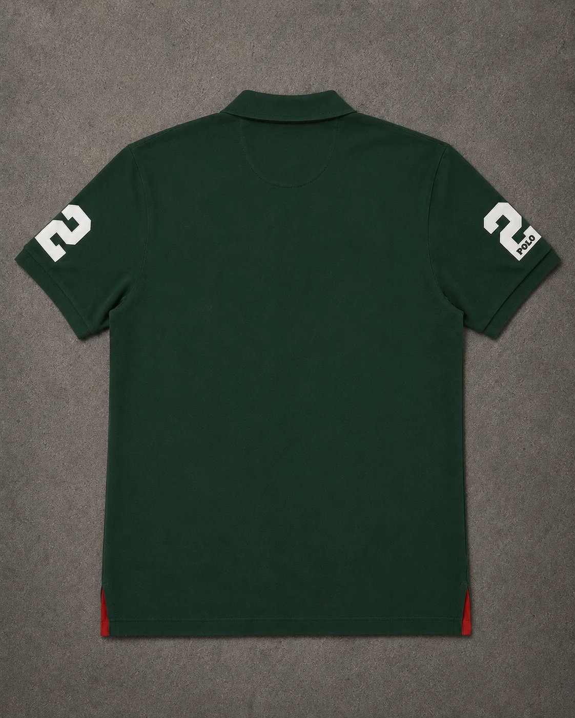 London Green polo back photo
