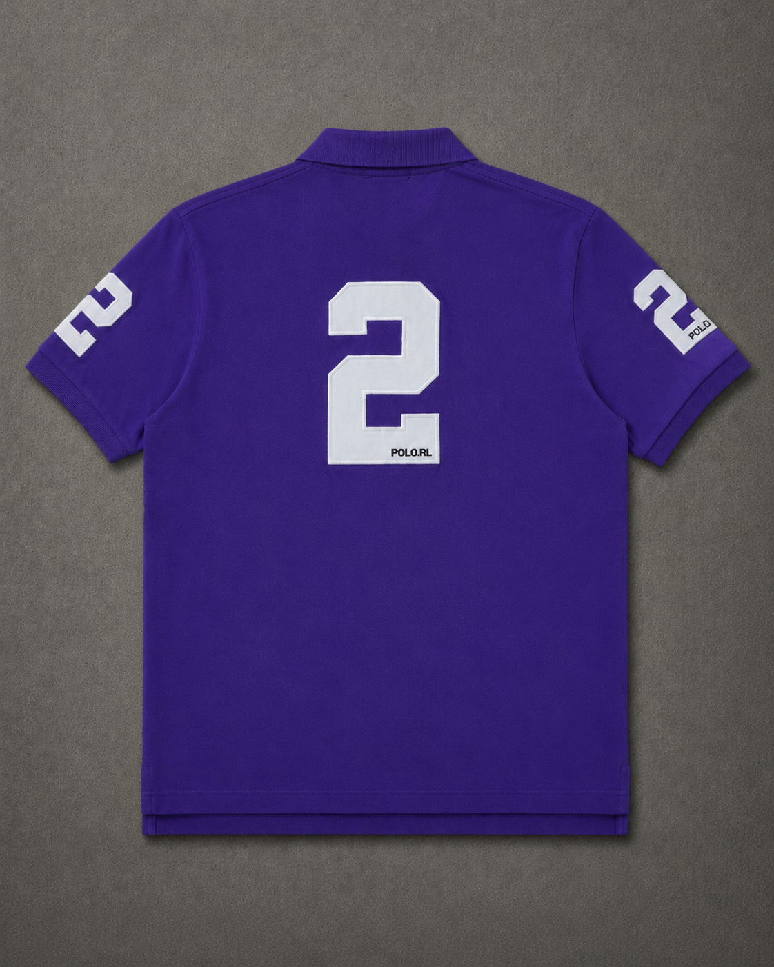 London Purple polo back photo