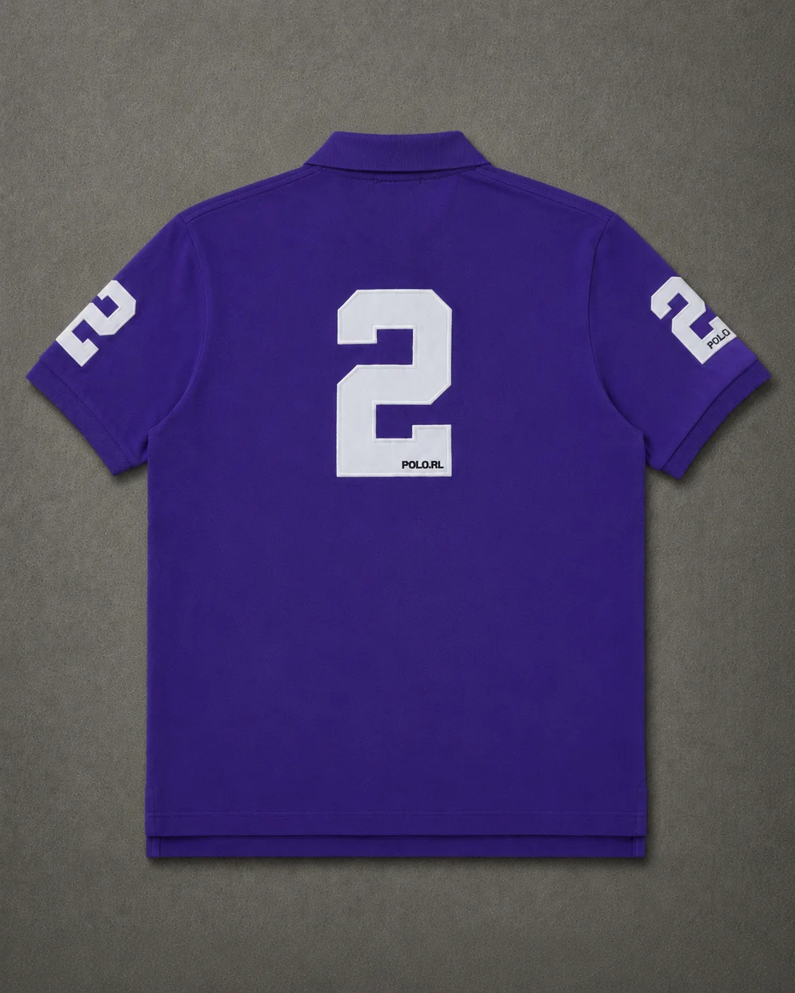 London Purple polo back photo