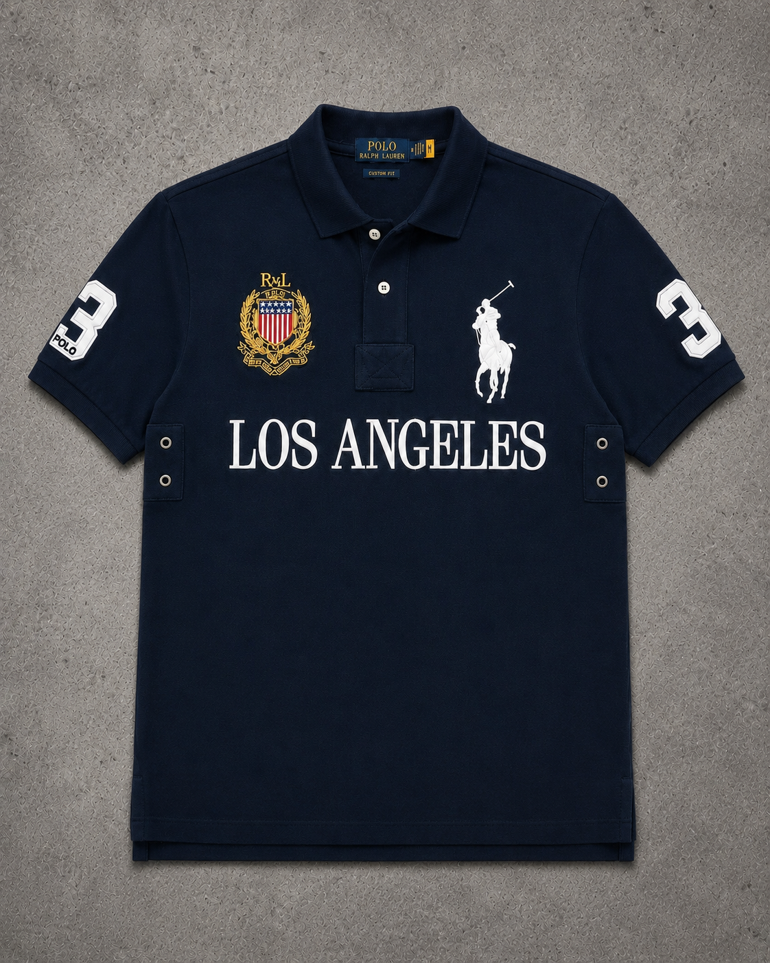 Los Angeles Navy polo photo