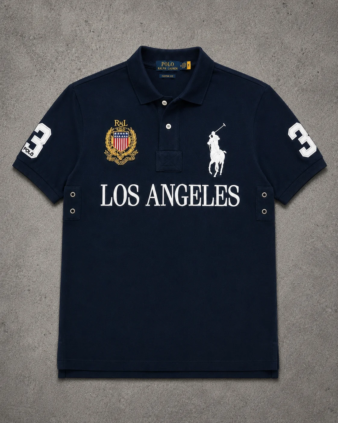 Los Angeles Navy polo photo