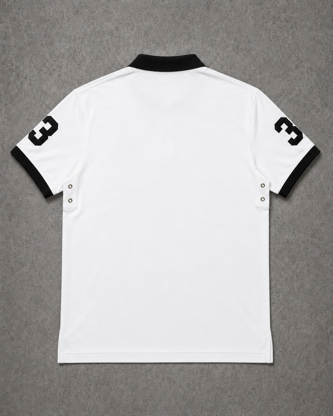 Los Angeles White polo back photo