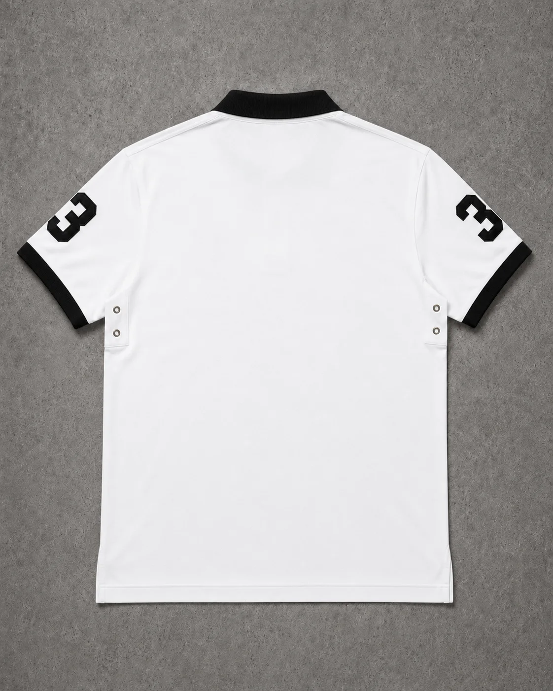 Los Angeles White polo back photo