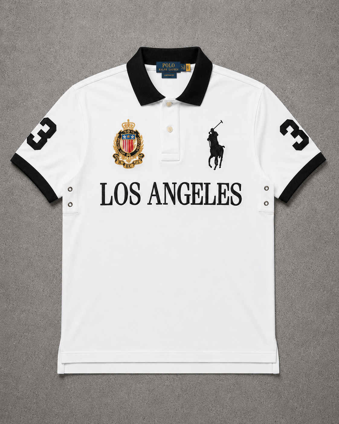 Los Angeles White polo photo