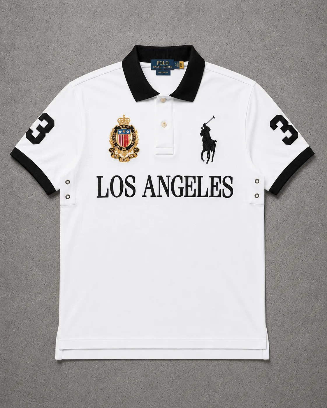 Los Angeles White polo photo
