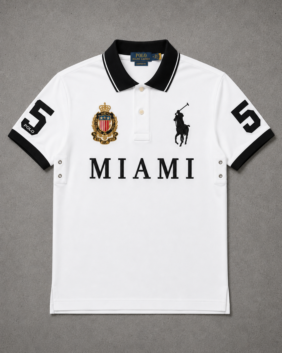 Miami White polo photo