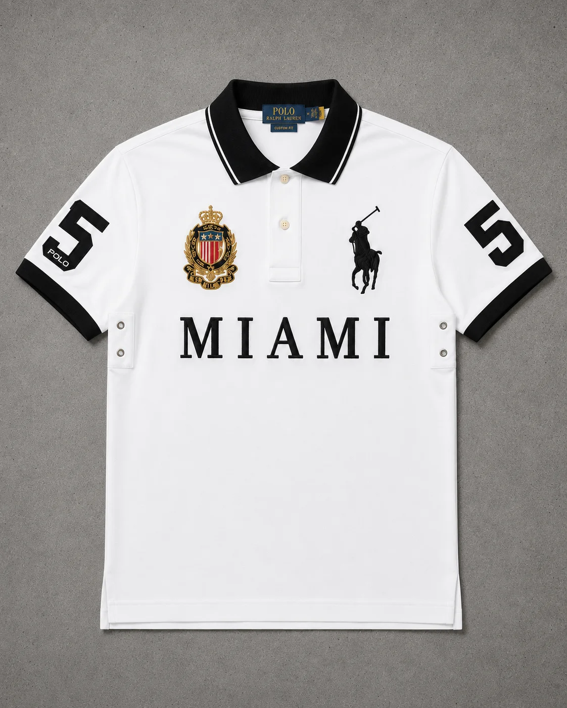 Miami White polo photo