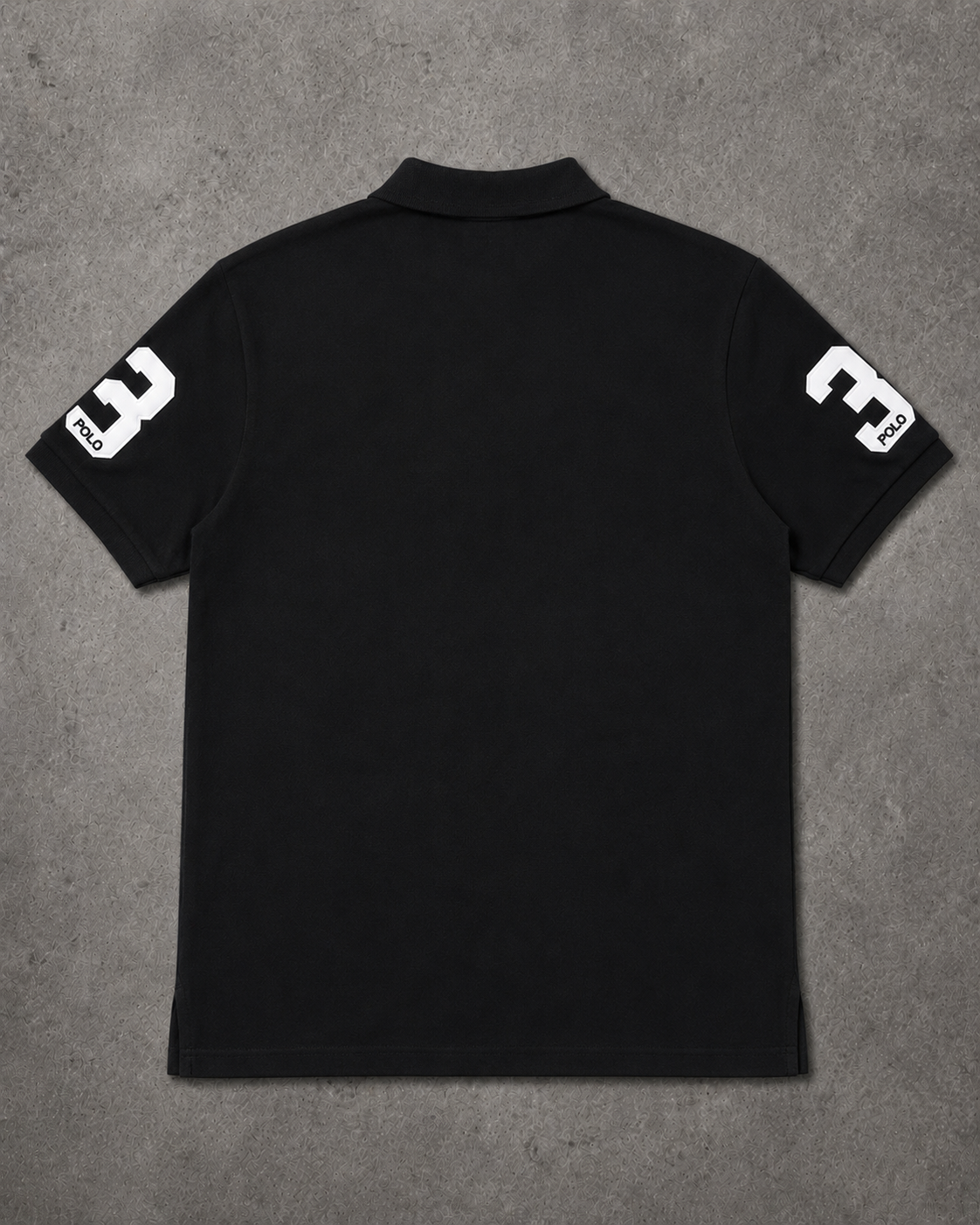 New York Black polo back photo