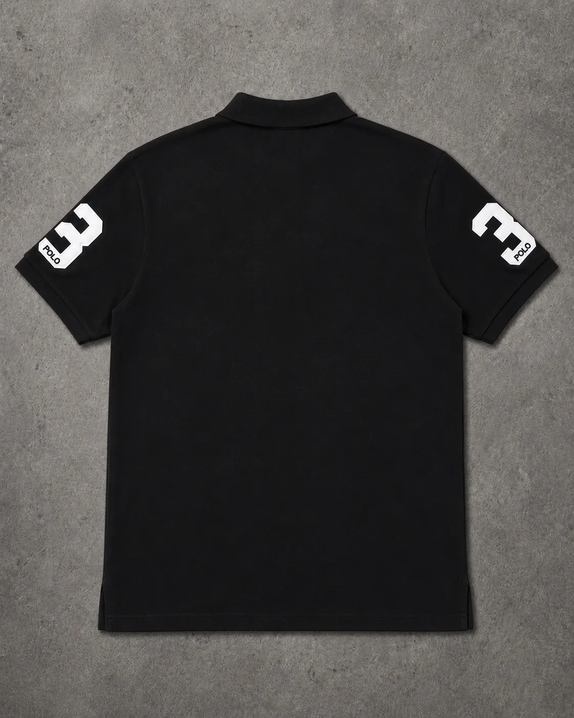 New York Black polo back photo