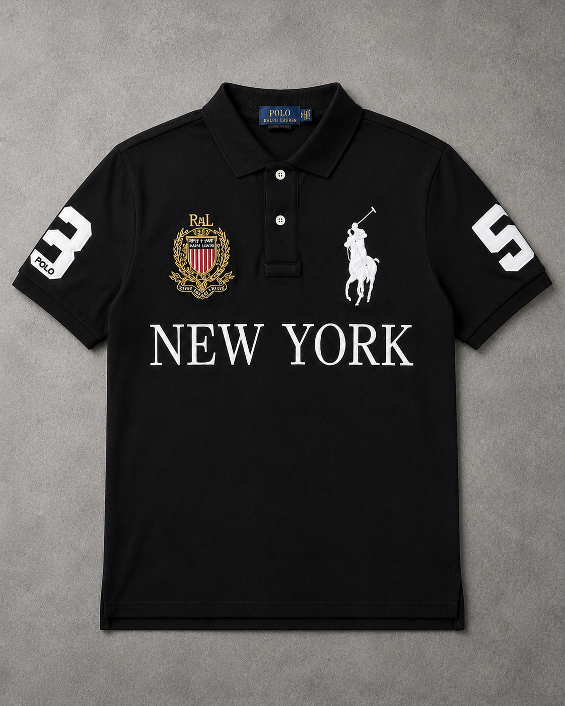 New York Black polo photo