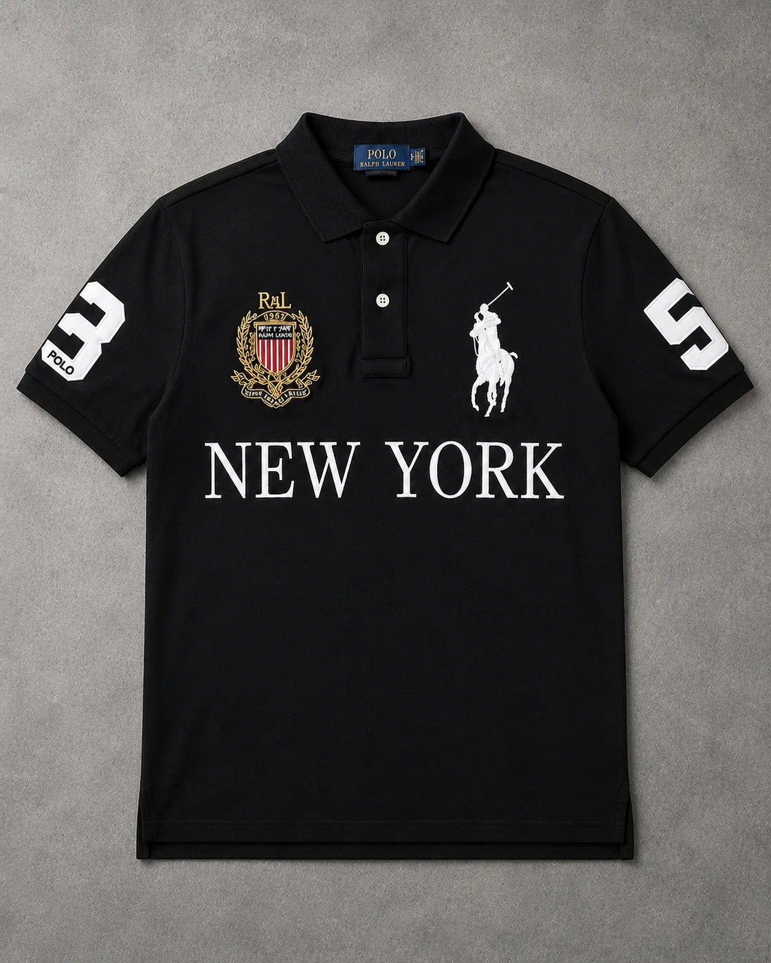 New York Black polo photo