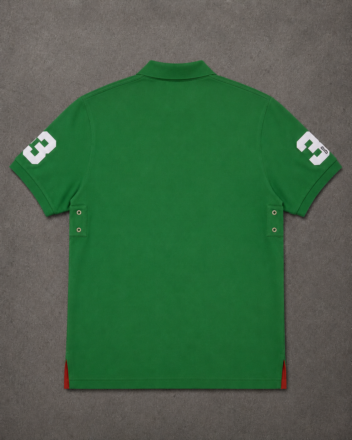 Rome Green polo back photo