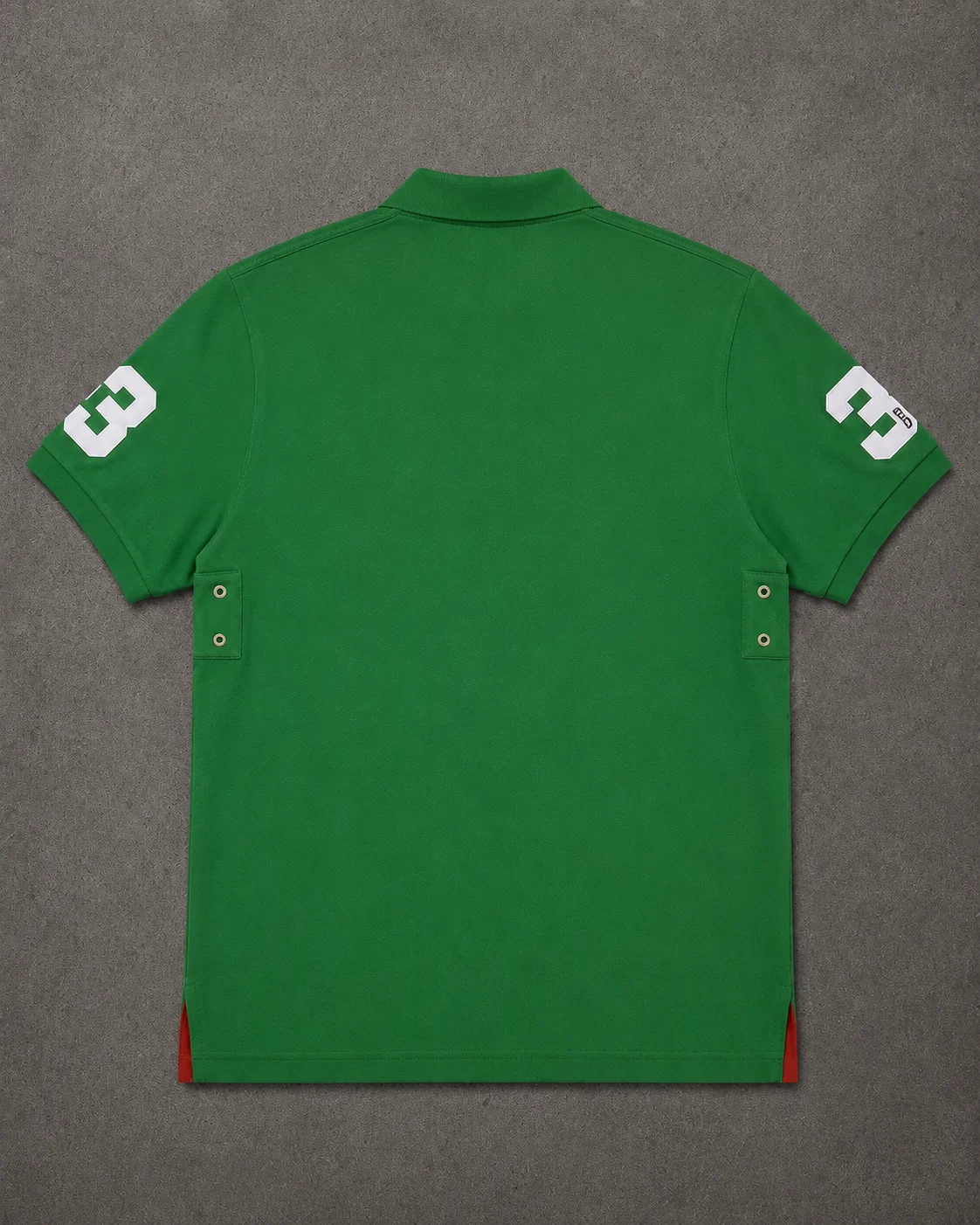 Rome Green polo back photo